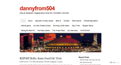 Desktop Screenshot of dannyfrom504.com
